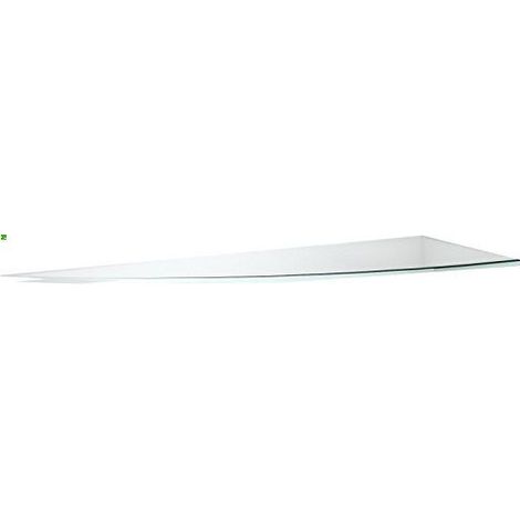 Ripiano Bolis Italia Vitra angolino trasparente 20 x 50 x 0,8 cm