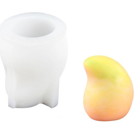 Moldes de silicona antiadherentes para hacer mangos (1/2)