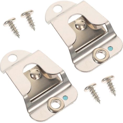 Support de microphone en métal avec pinces, compatible avec les radios CB et les autoradios. Fixation robuste par vis, installation facile et compatibilité universelle. WHBYV (1/4)