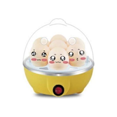 Cuiseur à œufs monocouche pour usage domestique, mini cuiseur à œufs entièrement automatique avec arrêt automatique, brouilleur d'œufs multifonction (1/3)