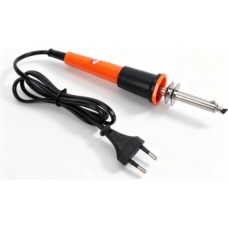 Coupeur à Chaud électrique avec 16 Lames, 4 Mandrins de Coupe, 4 Manchons de Mandrin et Support en Métal, Coupe-pochoir à Chaud Polyvalent pour Corde en Plastique Mousse (Prise UE) (1/5)