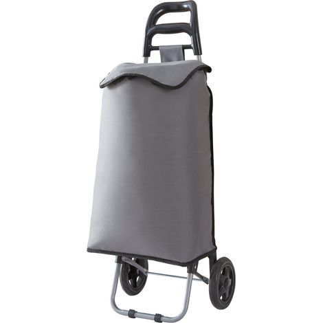 Carro de compra 96 x 35 x 29 cm gris oscuro negro 030006700 (1/5)