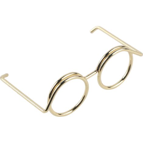 10 objets amusants en métal plaqué en forme de verre : trombones, porte-cartes, classeurs et organiseurs de documents (1/5)