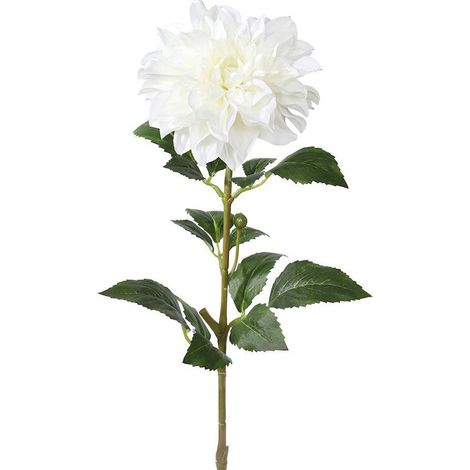 Mica Decorations künstliche Blume Dahlie creme 59 cm