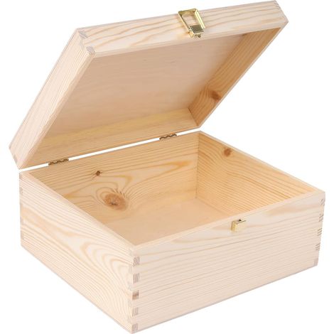 Boîte de Rangement en Bois pour Bijoux, Documents 29 x 25 x 14 cm (1/5)