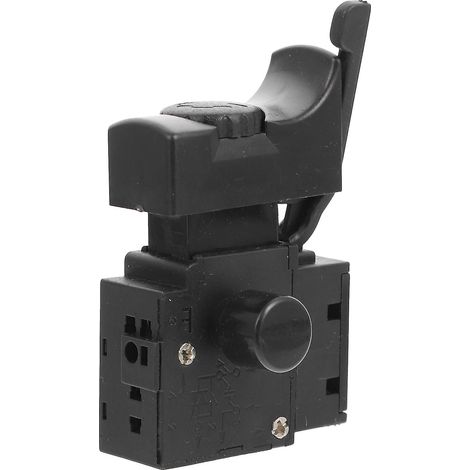 Interrupteur de verrouillage de la tarière manuelle, interrupteur de gâchette de perceuse manuelle, bouton de gâchette, sélecteur de vitesse de perceuse manuelle, pièces de rechange pour interrupteur (1/5)