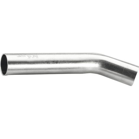 Coude d'ajustage 30° électrozingué à sertir SERTIsteel Carbone - Empreinte M Ø54mm