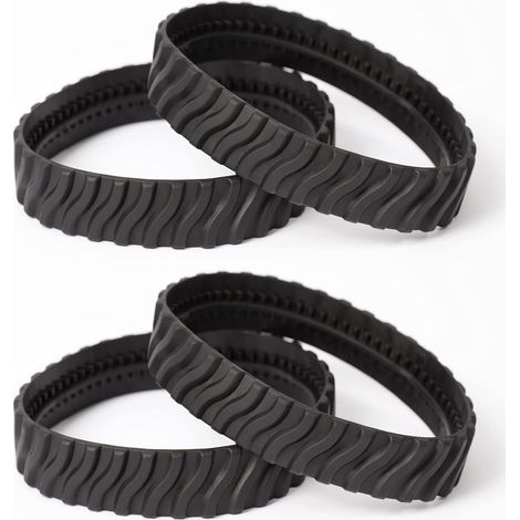 R0526100 Pista de repuesto compatible con neumáticos para limpiafondos Zodiac MX8 Elite, MX6 Elite, MX8, MX6 (4 unidades) (1/5)