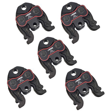 Koffer mit 5 Mini VIRAX Crimpzangen für Kupfer V 12-14-16-18-22 für Viper® M21+ - 252593