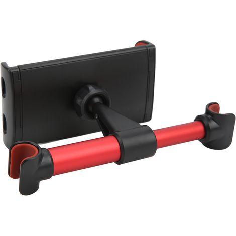 Support de téléphone pour appuie-tête de siège arrière de voiture, pince télescopique multifonctionnelle, universel pour appareils électroniques de 4,7 à 10,5 pouces (1/5)