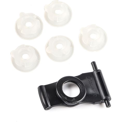 Convient pour KTM 2023 EXC Husvana GASGAS K23 : clips de fixation du filtre à air + patins en caoutchouc (1/5)