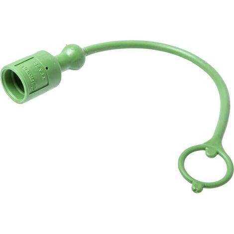 Tap贸n antipolvo PVC verde para racor ANV-3/8" FASTER TFA38V