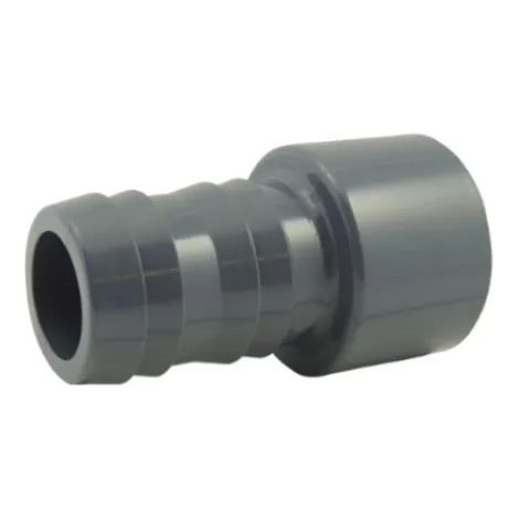 Douille PVC pression cannelée 18 mm, à coller mâle 20 mm