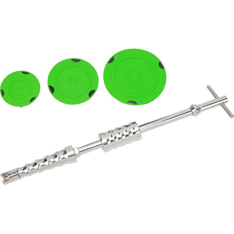 Kit de réparation de bosses avec marteau à inertie, ventouse en caoutchouc, surface soignée, grande zone, ensemble complet (1/5)