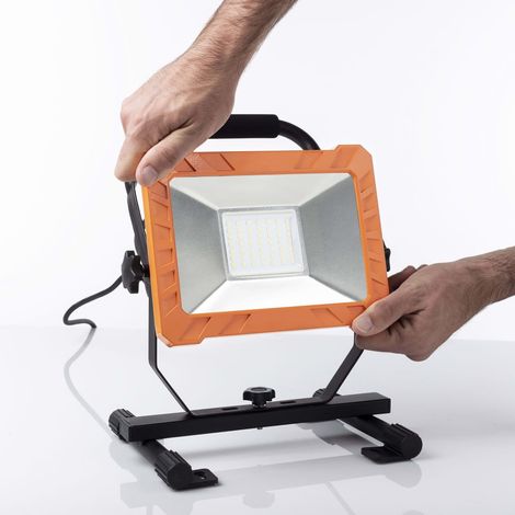 Faretto da cantiere a LED Illuminazione da esterno bianco naturale 50 W 4000lm SMARTWARES (1/5)