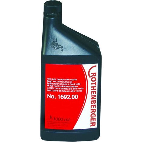 ROTHENBERGER Aceite mineral para bombas de vacío 1 l - 169200
