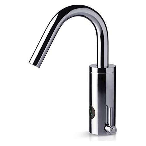 Rubinetto elettronico Dmp Arco Plus fotocellula acqua fredda a pile canna 135 cm