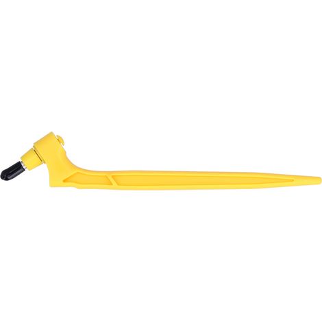 Couteau Artisanal en Acier Inoxydable avec Lame Rotative à 360° pour Découpe Créative Jaune (1/5)