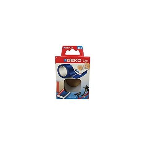 GEKO ADHÉSIF TISSU PLASTIFIÉ 38MMX2.7M BLEU
