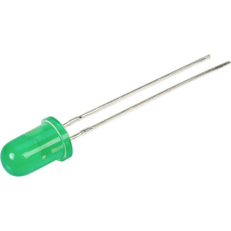 Kingbright LED bedrahtet Grün Rund 5 mm 2 mcd 30 ° 25 mA 1.9 V