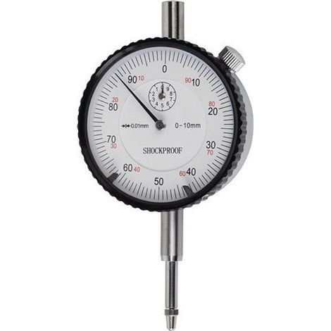 Reloj Comparador Din 878 10 Mm Lectura 0,01 Mm Con Proteccio