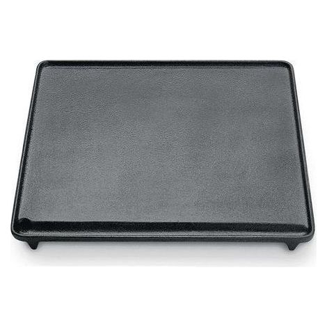 piastra di cottura per alimenti ompagrill in ghisa smaltata liscia 40x43cm