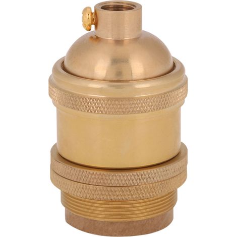 Douille E27 Vintage - Support Ampoule En Laiton - Pour Éclairage Rétro Et Antique - 1 Pièce (1/5)