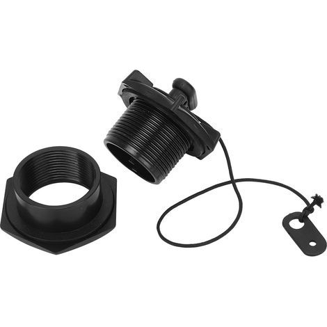 Bouchons d'extrémité carrés 40x40 mm pour tubes, 12 pièces, plastique noir, embouts de poteaux pour clôture, cache-tuyaux, embouts de protection (1/5)