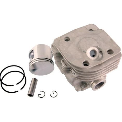 Kit cylindre piston adaptable pour tronçonneuse HUSQVARNA – Diamètre 50mm – Piston complet et segments inclus – 503626472