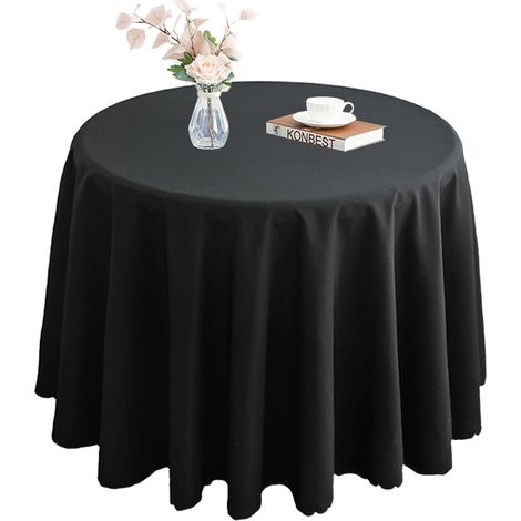 Tablecloth - Waterproof Polyester Table Cover - For Home Kitchen Restaurant Party - 180 Cm (1/5)