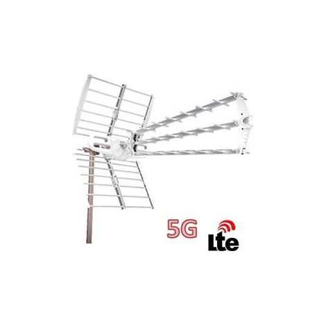 FPLUS antena uhf lte premium 90 triple 5g. , ANTENA SURMEDIA TRIPLEX FULL-HD UHF G:18dB LTE