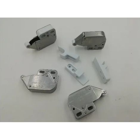 CHIUSURA MINI LATCH ART. 188 NICHEL BIANCO