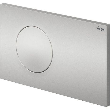 Viega Visign for Style 26 WC-Betätigungsplatte 8616.1, Kunststoff, Edelmatt (1/4)