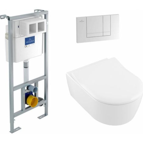 Pack bâti ViConnect Pro + Cuvette sans bride AVENTO (1/5)