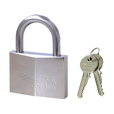 Cisa 21710 Lucchetto Etto Logo Inox Mm 40