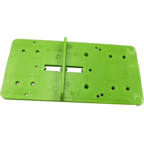 Gabarit De Charnière Pour Porte Et Jambage Serre-Joint De Précision 35mm Gabarit de Perçage pour Charnières d'Armoire Installation En Menuiserie Armoire Tiroir Étagère Et Cadre (1/5)