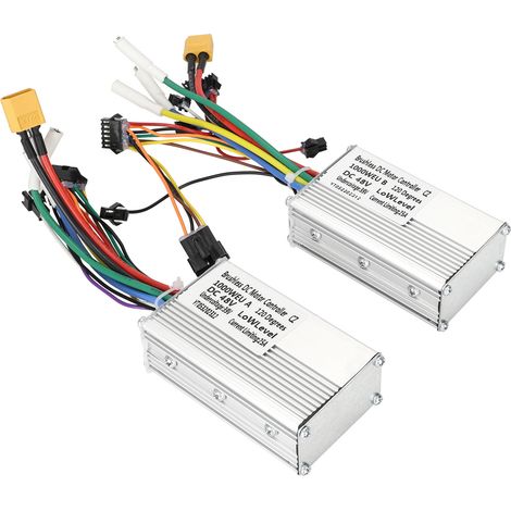 Display-Steuerungs-Motherboard für den Kugoo G-Booster Scooter, mit vorderen und hinteren Controllern.