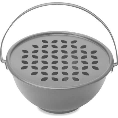 WD LifeStyle Portazampirone da Tavola e da Terra con Asta Magnetica Grigio