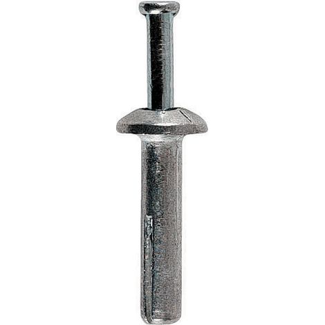 Jcp Fixings Steel Nail-In Anchors 6 x 30mm - Box of 100