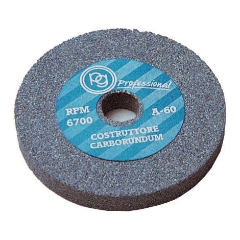 Mola smeriglio abrasiva pg 404 mm.100x13 foro mm.12 al corindone grigio per metalli - Salone
