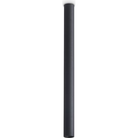 Ideal Lux Plafoniera moderna Look 1 luce LED integrato nero vetro metallo
