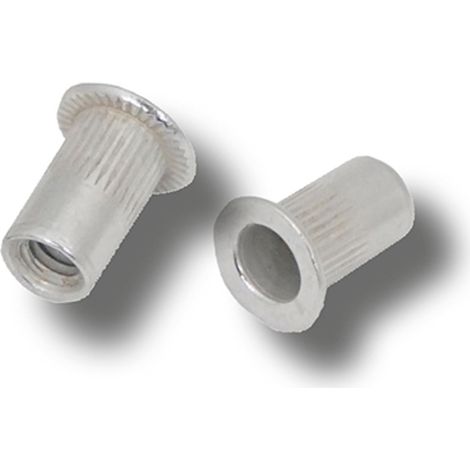 Jrp Riveting Products M6 x 15.5 Aluminium Rivet Nuts (1/2)
