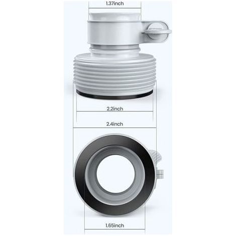 pair Intex – 29061 – Lot de 2 adaptateurs 32–38 mm (1/3)