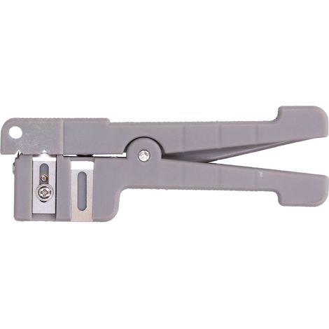 Pince à dénuder horizontale pour fibre optique, mini-outil manuel pour dénudage de câbles coaxiaux de 0 à 3,2 mm. (1/5)
