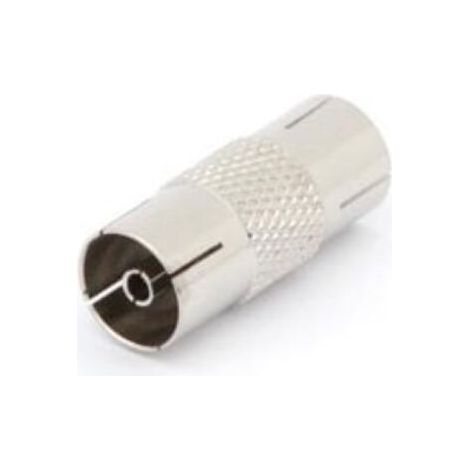 Connecteur Tv Femelle Vers Tv Femelle - Métallique - Pour Câbles Coaxiaux - 10 Pièces (1/2)
