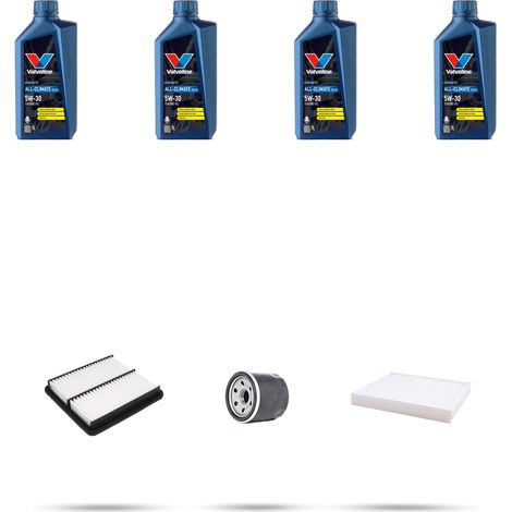 Kit tagliando 3 FILTRI e 4L OLIO compatibile con Kia Cerato II (TD) 1.6 93kw dal 2008 (1/5)