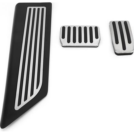 Auto Fußpedal Set Rest Bremse Beschleuniger Rutschfester Ersatz für Tesla Model Y 2020-2022 Typ B: 2021.10 After (1/5)