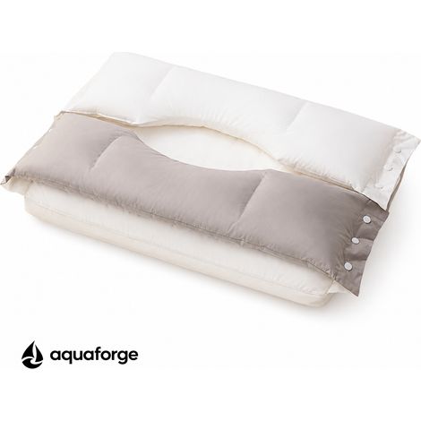 Almofada Cervical Ergonómica Fibra de Poliéster 40 x 65 cm (1/5)