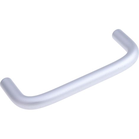 Poignée en Aluminium RS PRO, entraxe 100mm, 108mm x 34 mm x 8mm, Fixations invisibles ( Prix pour Paquet de 4 )