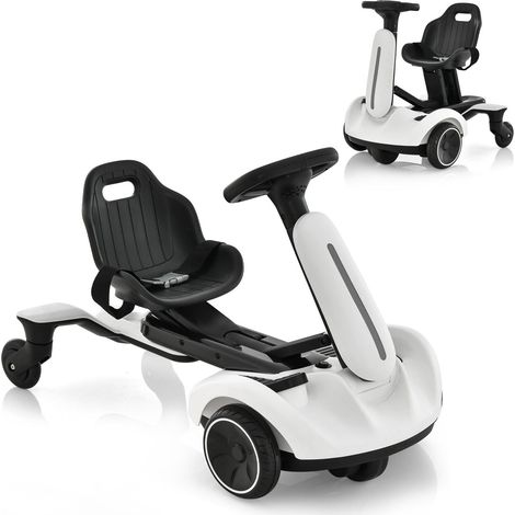 Electric Ride on Drift Car 6V Battery Powered Racing Kart Vehicle Toy 360° Spin (1/5)